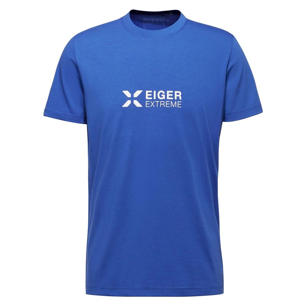 Mammut Eiger Logo Short Sleeve T-Shirt M Blue