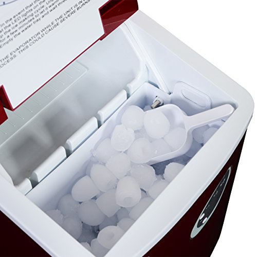 NewAir AI-100R Red Portable Ice Maker