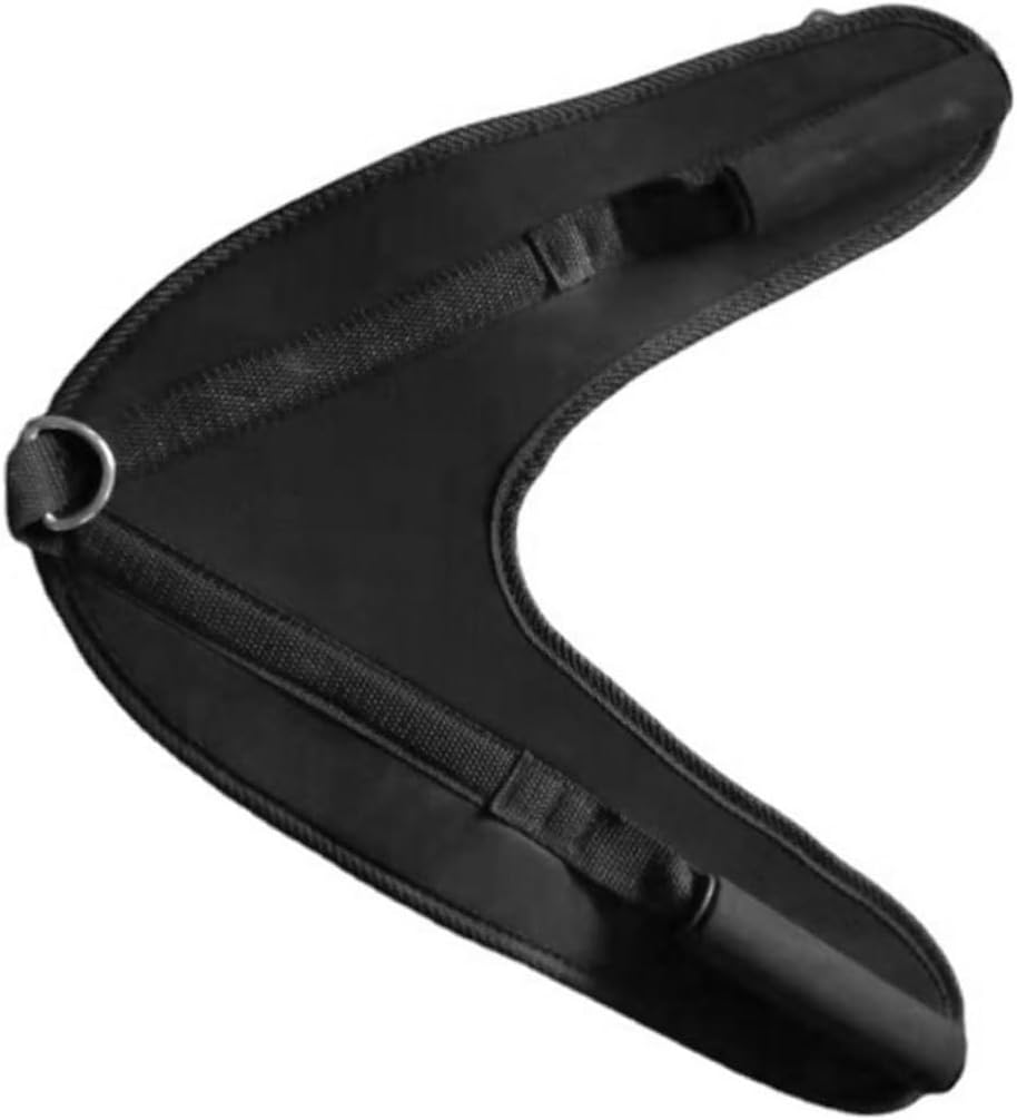 Wear Resistant Fitness Tension Belt for Muscle Training Cable Machine Attachment Exercise Band for Men and Women Nylon Core Strength Training Accessory Stretch Strap for Home Gym