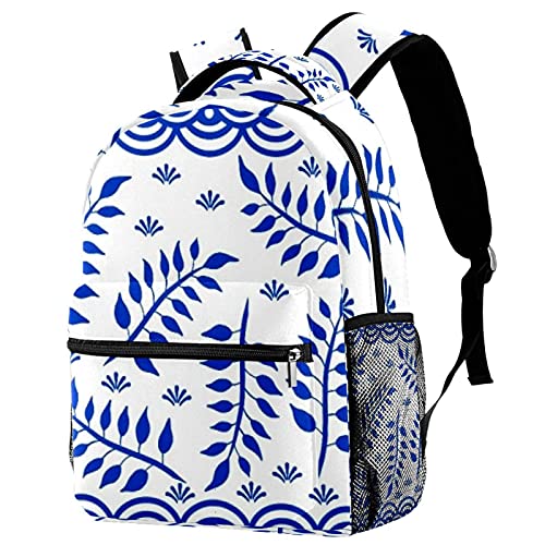 Sac à dos voyage imprimé végétal vert pour femme multicolore