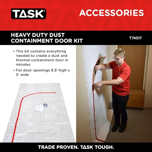 Kit de Contención de Polvo para Puertas hasta 8x4 ft miniatura 3