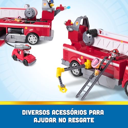 SUNNY, Patrulha Canina, Caminhão Bombeiro Ultimate, Fire Truck - 3 figuras