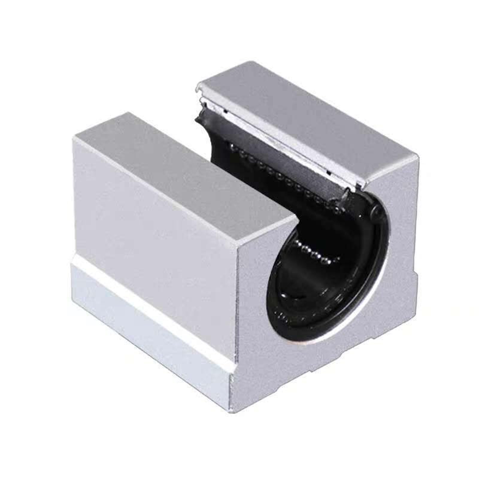 Blocco di scorrimento con cuscinetto a sfere a movimento lineare da 16 mm in alluminio SBR16UU da 4 pezzi