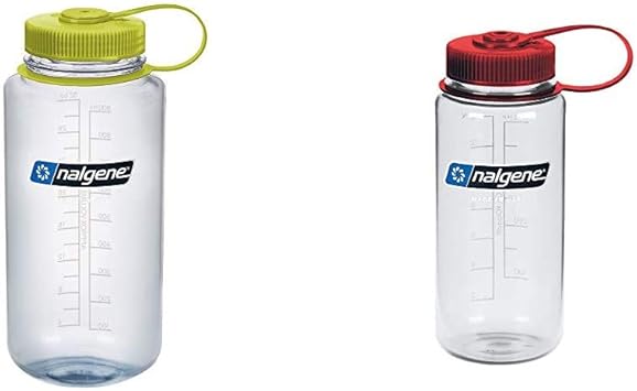 Amazon Nalgene ナルゲン カラーボトル 広口1 0l トライタンボトル クリア カラーボトル 広口0 5l トライタンボトル クリア セット買い Nalgene ナルゲン スポーツ アウトドア