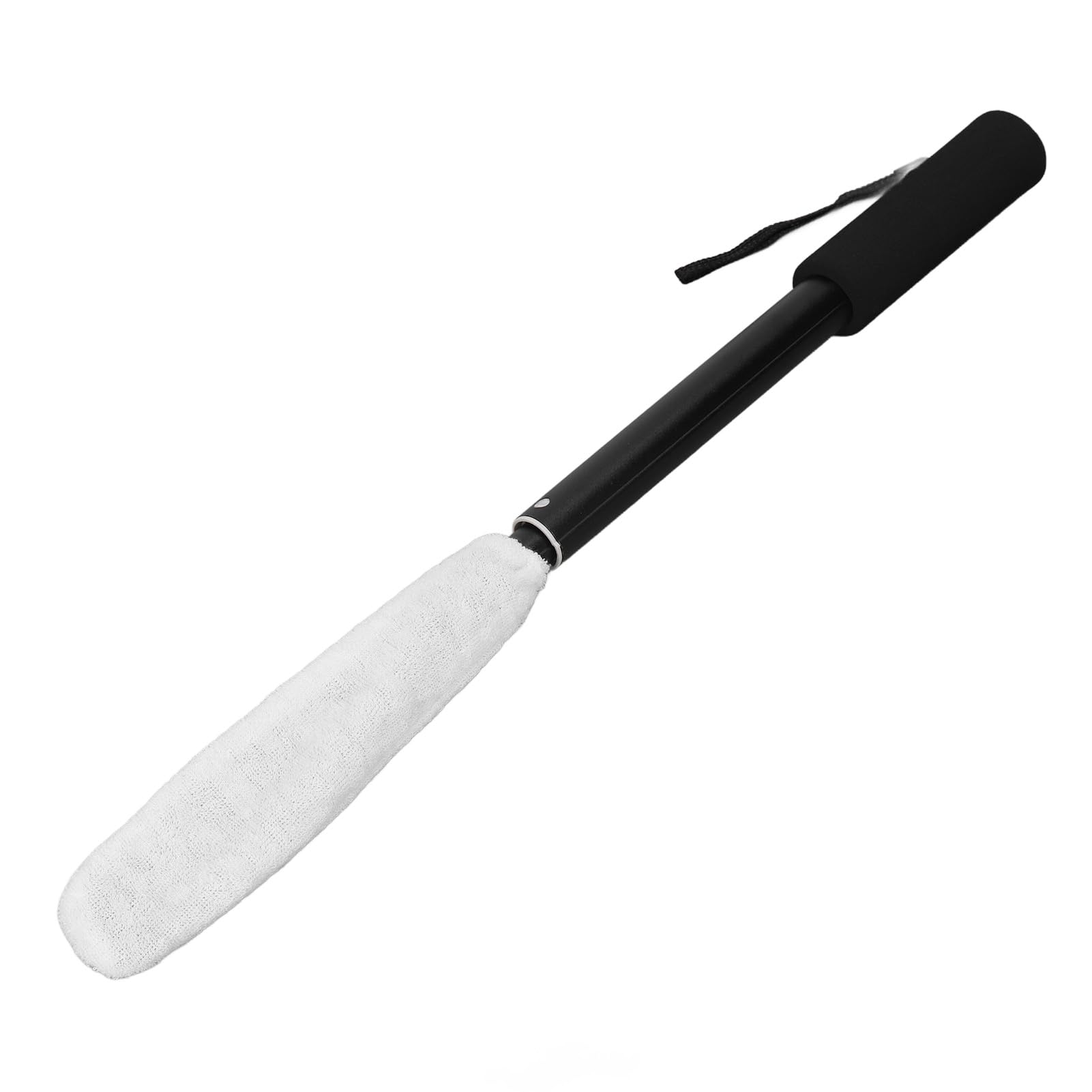 Brosse de Nettoyage des Orteils, épurateur de Pieds avec 3 Serviettes Réutilisables, Manche Télescopique de 16,9 à 33,5 Pouces pour les Personnes âgées