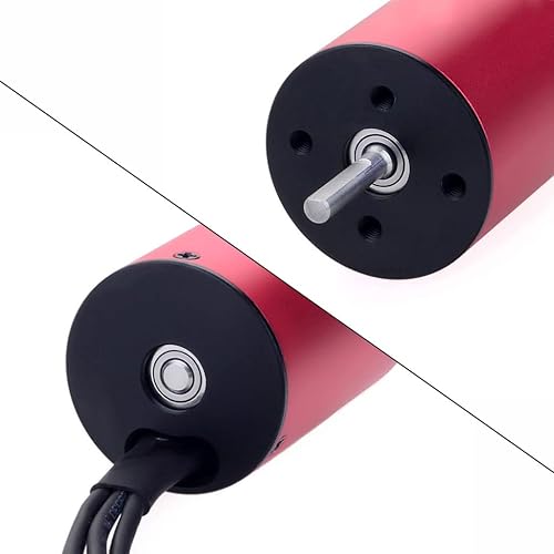 Miniatura 6 de KingVal Reemplazo 2845 3100KV Eje de motor sin escobillas impermeable 0.125 in compatible con 114 RC Car