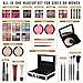 Makeup Kit for Teen Girls & Women Full Kit, Beauty Train Case with Starter Cosmetics Set, Make Up Valentine's Gift Box with Eyeshadow,Lipgloss,Highlight,Blush,Lip&Eye Pen,Brush & More(GoldenBrown)