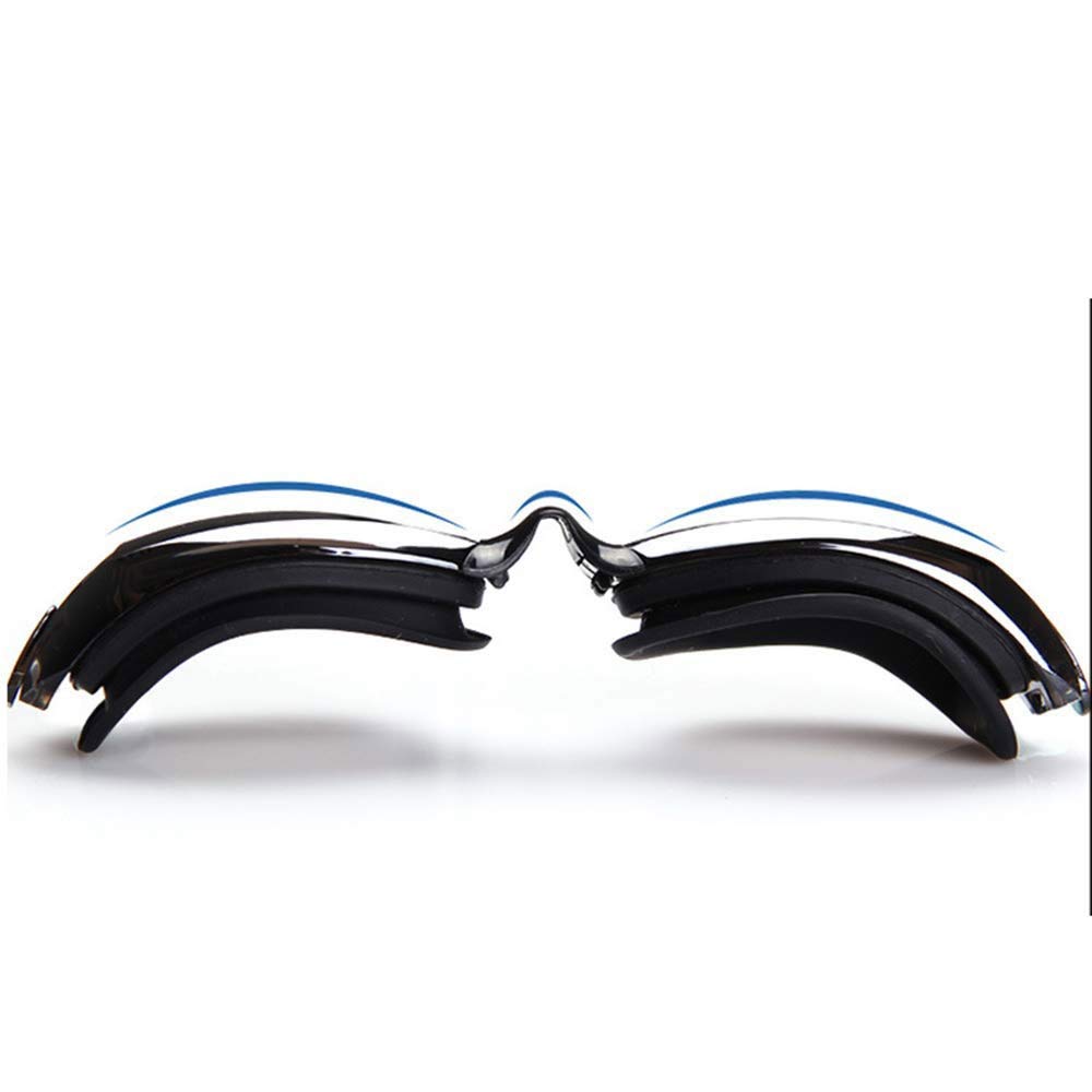 Gogle - Unisex wodoodporne i przeciwmgielne poszycie kolorowe okulary pływackie