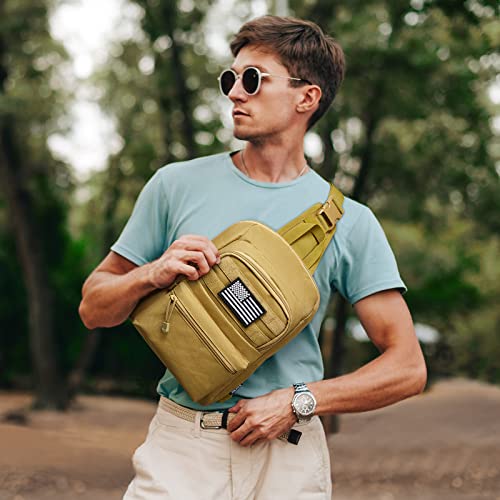 G4Free Tactical Sling Bag Backpack EDC Concealed Carry Bag Small Crossbody Shoulder Chest Pack — view 5