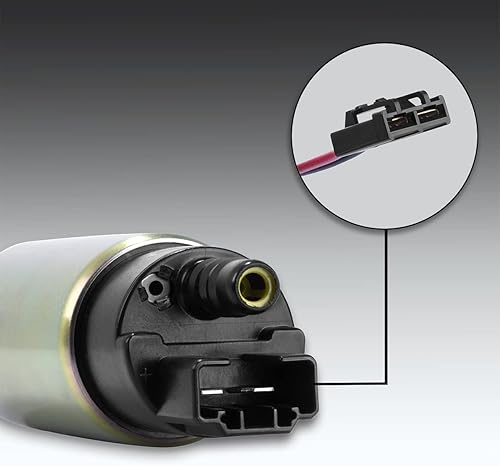 Miniatura 6 de Bomba de combustible eléctrica de alto rendimiento y kit de instalación, bomba de combustible Intank de alto flujo con colador, compatible con
