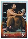2015 Topps Chrome Refractor WWE Wrestling #61 Rusev