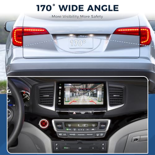 Image of Rear View Backup Reverse Camera Fit for Honda Pilot 3.5L 2016 2017 | Parking Back Up Assist Camera Replace#39530-TG7-A01,39530TG7A01