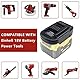 URUN Adapter Konverter für Dewalt für Milwaukee Akku Converter auf für Einhell Elektrowerkzeug, Batterie Adapter für Einhell Elektrowerkzeuge(DM18EIN Nur Adapter)