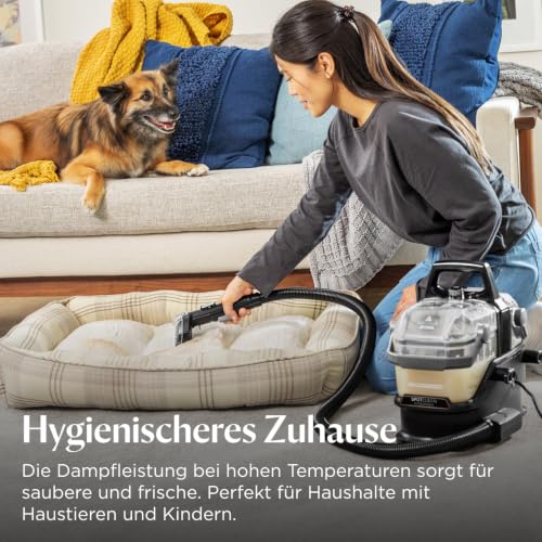 BISSELL SpotClean HydroSteam Teppichreiniger & Dampfreiniger 1000W 3689N – Ansicht 4