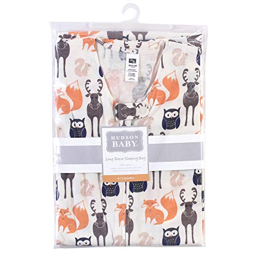 Hudson Baby Unisex Baby Long Sleeve Cotton Jersey Sleeping Bag, Forest, 18-24 Months #TOP1