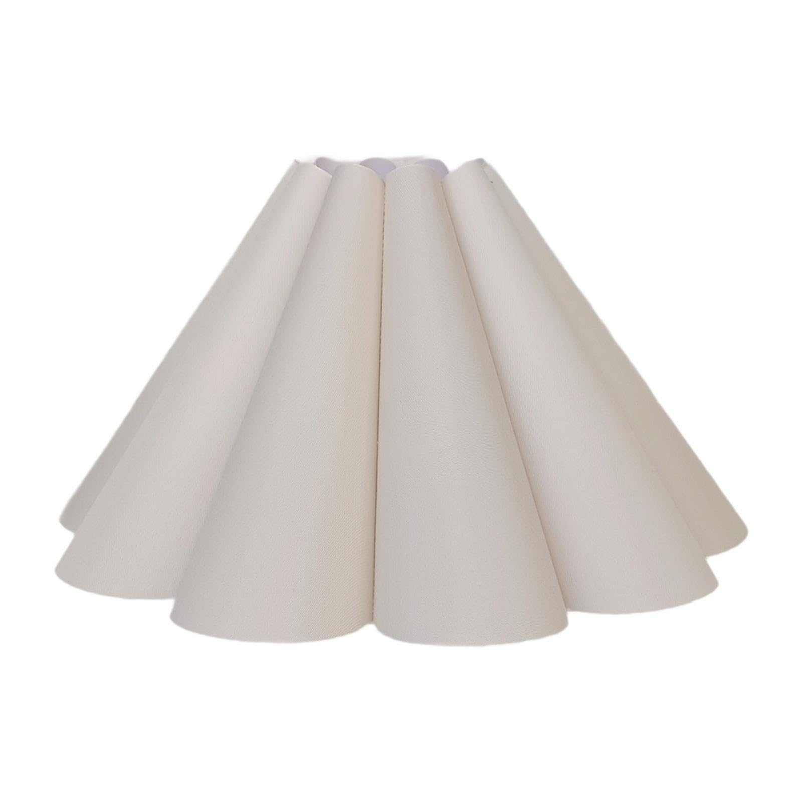 UJEAVETTE Petal Cloth Lamp Shade Versatile Pendant Light Shade for Bedroom Cafe Office 9cmx31.5cmx20cm-image-28