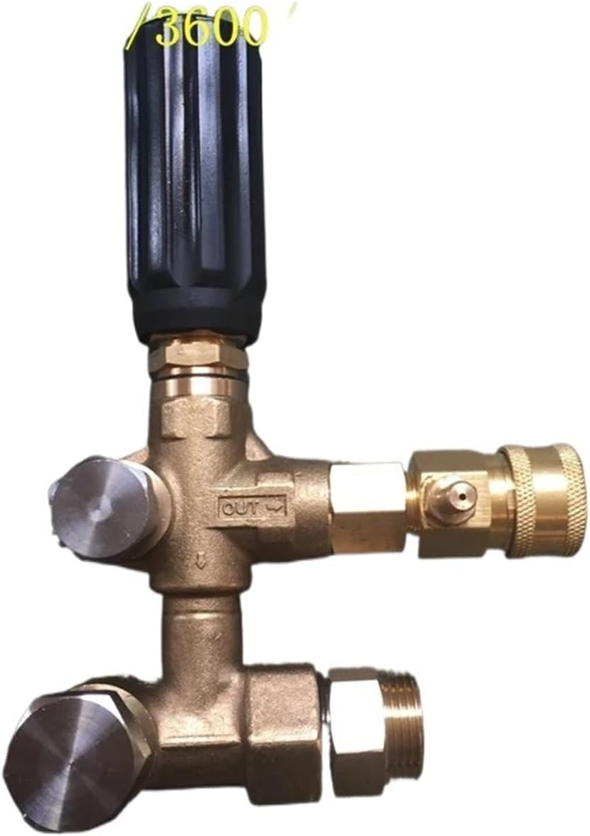 High Pressure Washer Plunger And Piston Pump Pressure Valve Pressure Regulator
