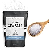 Aztec Coarse Unrefined Sea Salt 100% Natural Gourmet Kosher, 8oz
