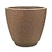 Southern Patio 23" Metro Poly-Resin Planter, Granite Brown