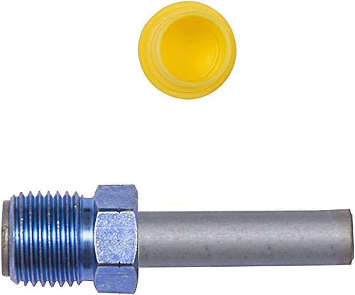 Gates 349774 Power Steering Fitting and Adapter, 0.375 Beaded Tube End, Straight, 0.63 Male Inverted Flare End