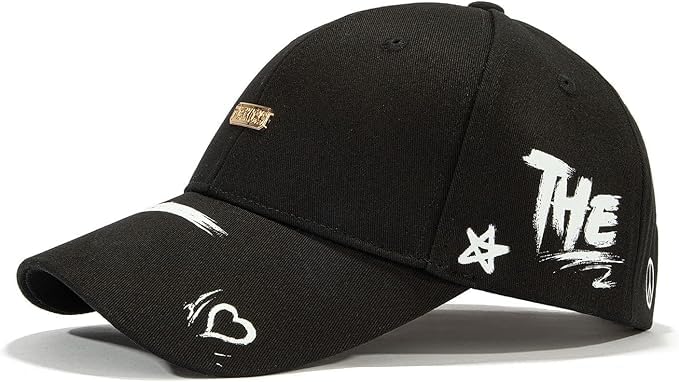 Image of Baseball Cap for Women Men - Adjustable Size Hat | Sun Protection,Colourfast,Moisture Wicking,Ponytail Hole,Wrinkle Free