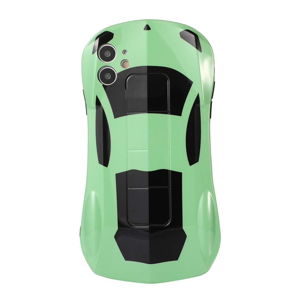 Cute Sports Car Supercar Multicolor Phone Case Cover for Apple iPhone 14 13 12 11 Pro Max XR 8 7 Plus (Green,for iPhone 14Plus)