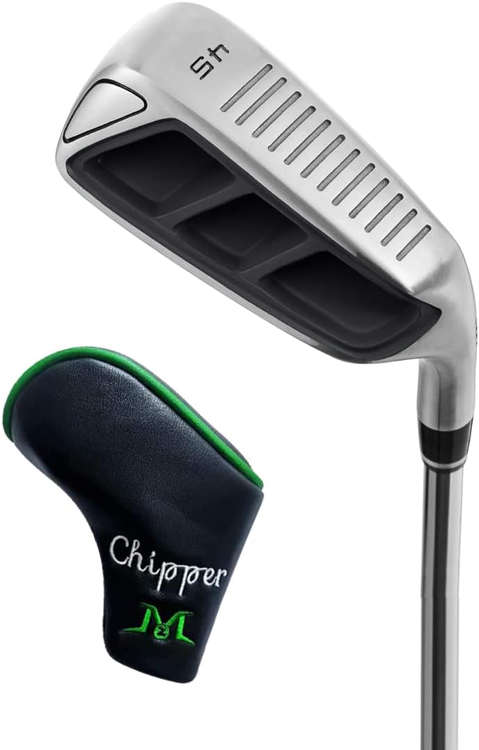 MAZEL Golf Chipper Club for Men Black Head,Golf Wedge 35,45,55,60