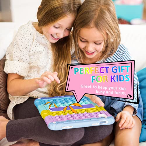 Ambison New Ipad 10Th Generation 10.9 Inch 2022 Case For Kids, Shockproof Rugged Protective With Pencil Holder Kickstand & Shoulder Strap For Ipad 10.9 Inch 2022 Release Kids Children (Purple) #TOP2