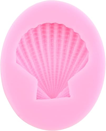 Miniatura 6 de Mujiang Moldes de silicona para caracola, estrella de mar, erizo de mar, para decoración de pasteles, decoración de pasteles, chocolate, pasta de