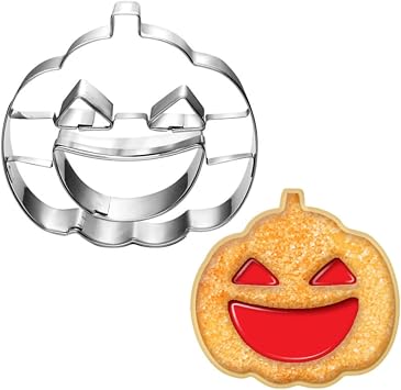 Pumkin Cookie Cutter-2.7 Inch-Diswasher Safe-Mini Halloween Cookie Cutter Shape for Baking