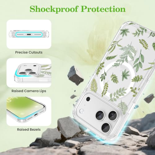 Coque iPhone 17 Pro transparente anti-rayures compatible Magsafe