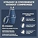 HYDAWAY 25oz Collapsible Water Bottle - BPA-Free, Leakproof, Lightweight, and Space-Saving - Perfect for Hiking, Travel, and All-Day Hydration