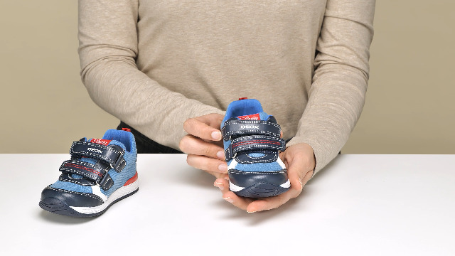 Geox Halbschuhe B Biglia Boy B354DC08554C4211 Navy/White Schnürboots