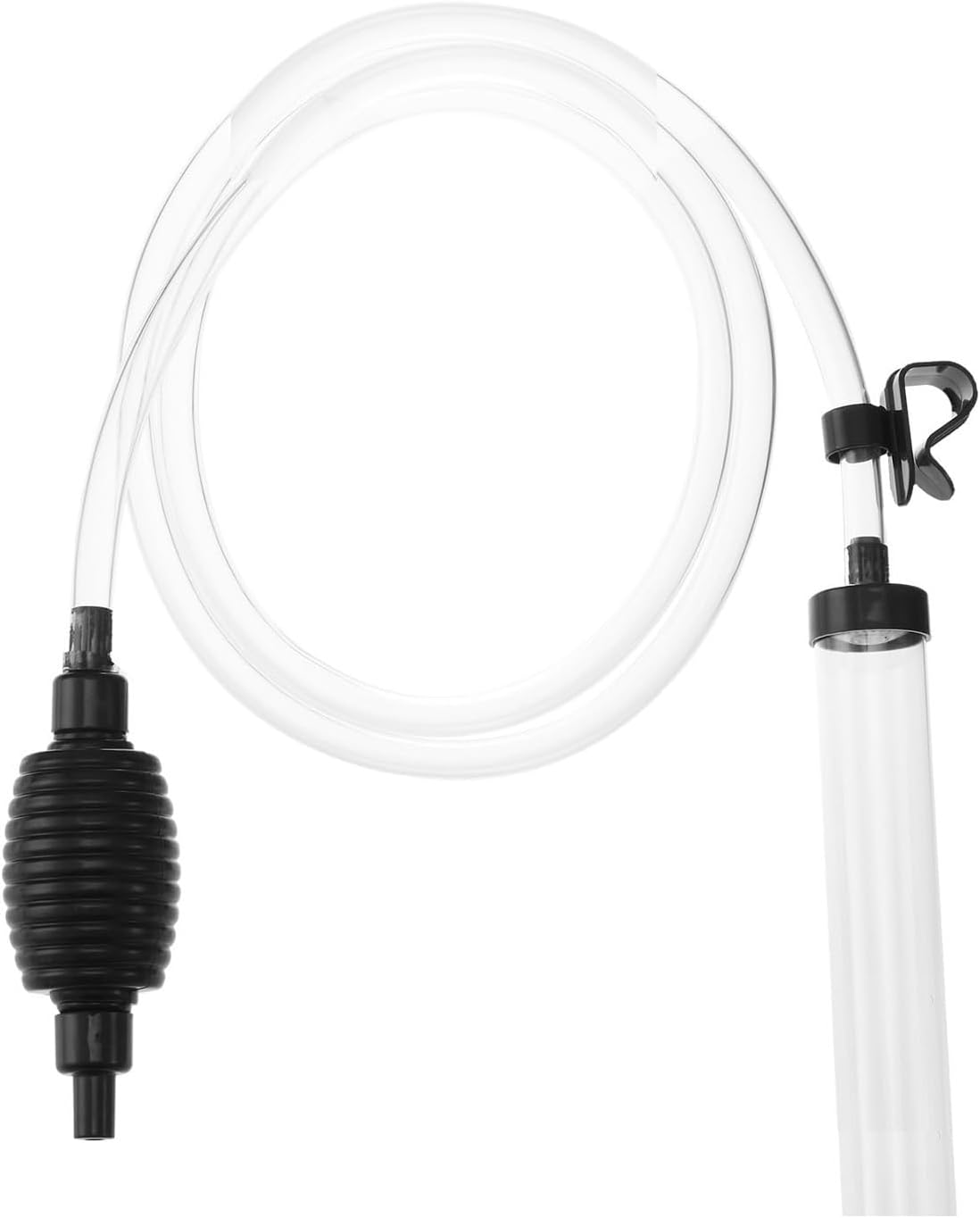 6ft Aquarium Siphon Vaccum Cleaner Fish Tank Water Changer for Cleaning Gravel