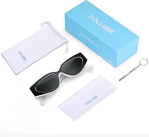 Miniatura 6 de Dollger Lentes de sol para mujeres y hombres, de los años 90, a la moda, retro, a la moda, lentes de sol con protección UV 400