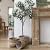 LA JOLIE MUSE Natural Seagrass Large Planter, Plant Pots Cover, Indoor Planters Flower Pots, 13.5+12+9 inch Pack 3