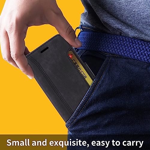 DZDYD Capa Carteira Flip para Xiaomi Redmi Note 12S (4G) Capinha de Couro com Suporte de Cartão Supo