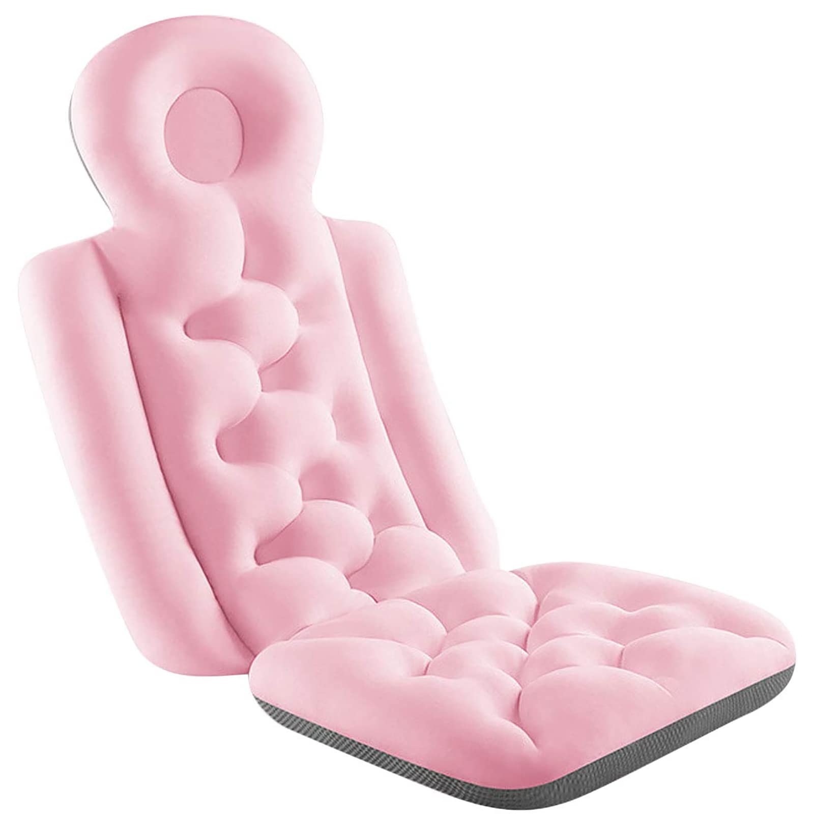 Coussin de bain complet contre le mal de dos avec oreiller ergonomique antidérapant