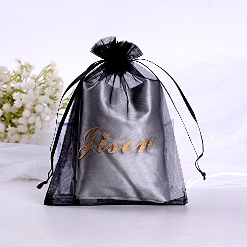 JISEN Lady Formal Bridal Satin Banquet Party Wedding Gloves Gift Long 22" (Grey) - Thumbnail 7