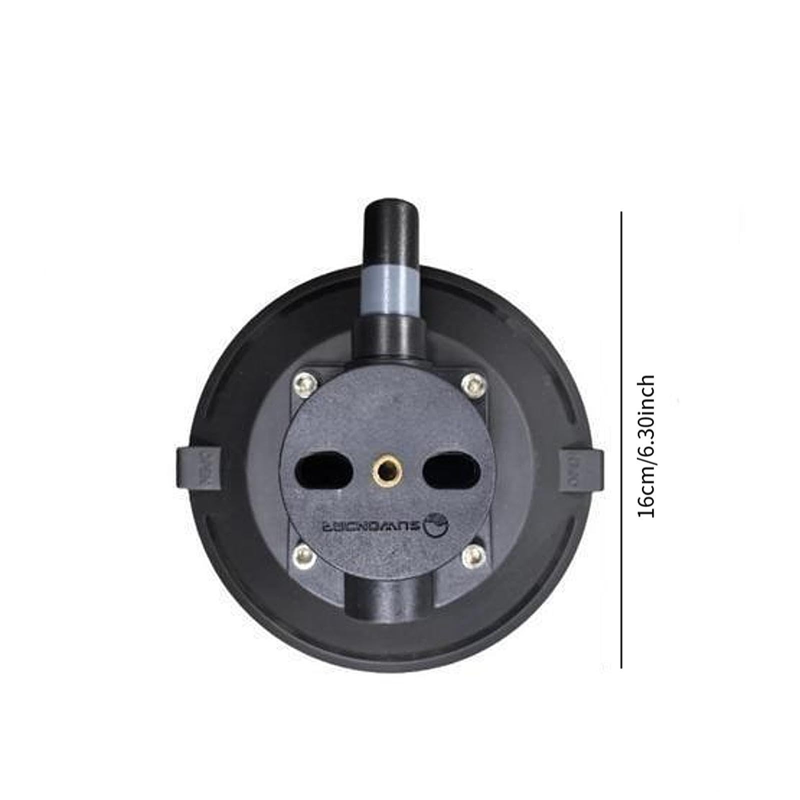 Soporte de ventosa para cámara, montaje al vacío para techo de coche, repuestos, fijación robusta, negro, compatible, fácil instalación. Accesorios, 4.5 Inch