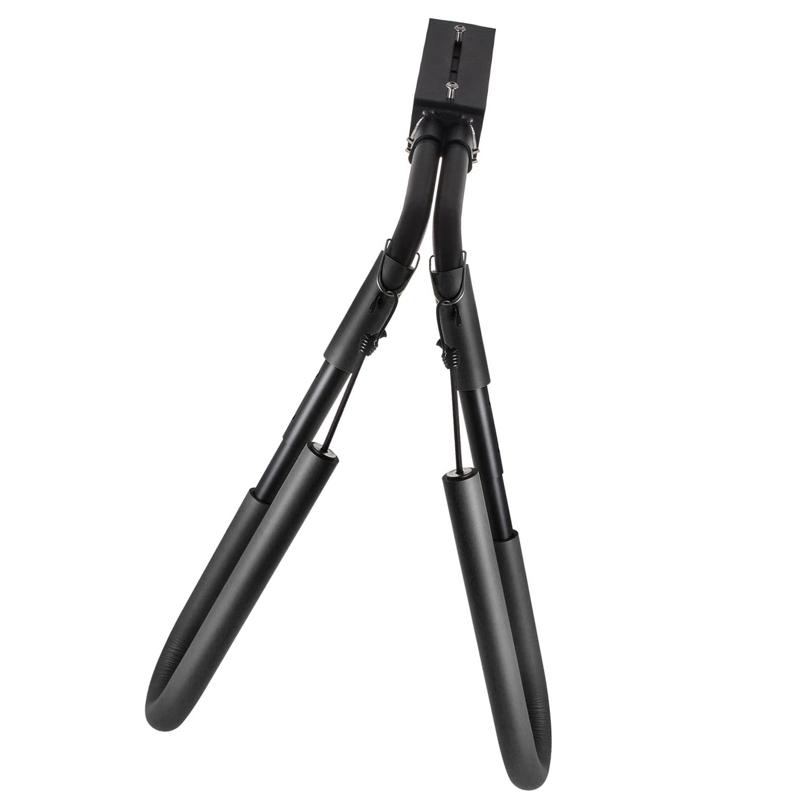 Soporte para Tabla de Surf para Scooter y ciclomotor Soporte Lateral para Bicicleta Soporte para Tabla de Surf para Tabla Corta y Tabla Larga Soporte Universal para Tabla de (Negra)