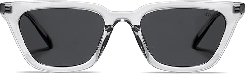 Miniatura 9 de SOJOS Gafas de sol cuadradas polarizadas y estrechas con ojo de gato para mujer gafas de conducción retro de moda SJ2169