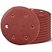 24 PCS Sanding Discs Sander Paper for Drywall Sander, Hole Hook-and-Loop Sanding Discs Sandpaper A80/100/120/150/180/240 Grit