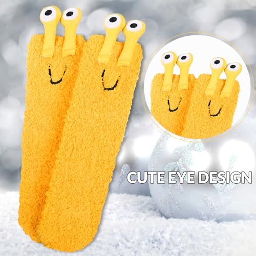 Image of Benefeet Sox Womens Girls Fuzzy Socks with Grips Soft Fluffy Slipper Socks Cute Cozy Winter Socks Christmas Halloween Gifts