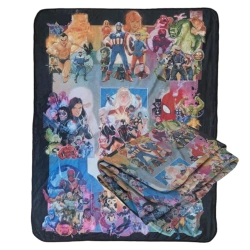Couverture polaire Marvel idée cadeau idéale pour fan de BD - 2