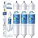 Remplacement de filtre à eau de réfrigérateur pour Samsung DA29-10105J DA29-10105J HAFEX/EXP, WSF-100, DA99 02131B, EF9603, Filtre à eau HAIER LG paquet de 3 par GOLDEN ICEPURE (facture disponible)