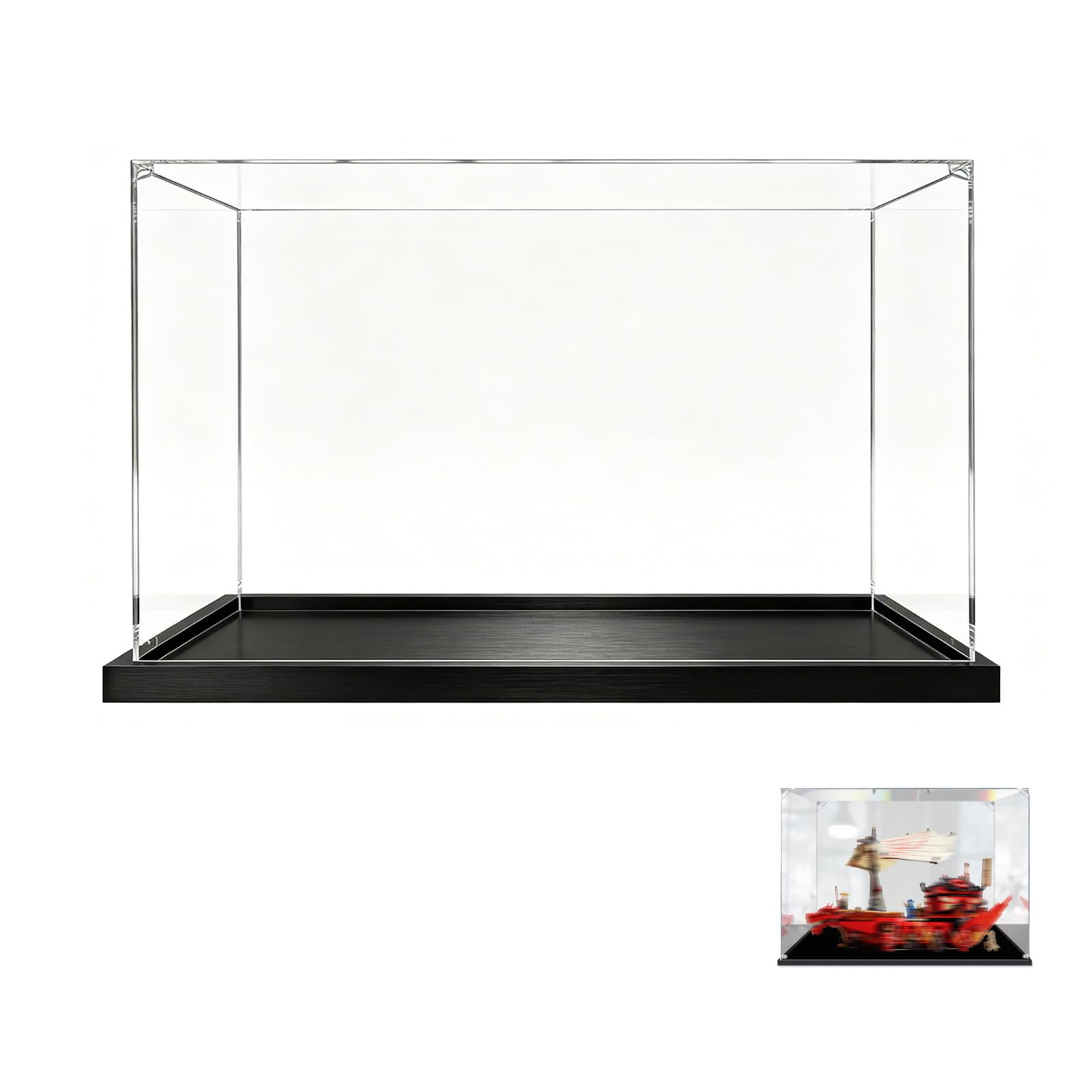 Acrylic Display Case for Lego 71705 Ship (2mm)