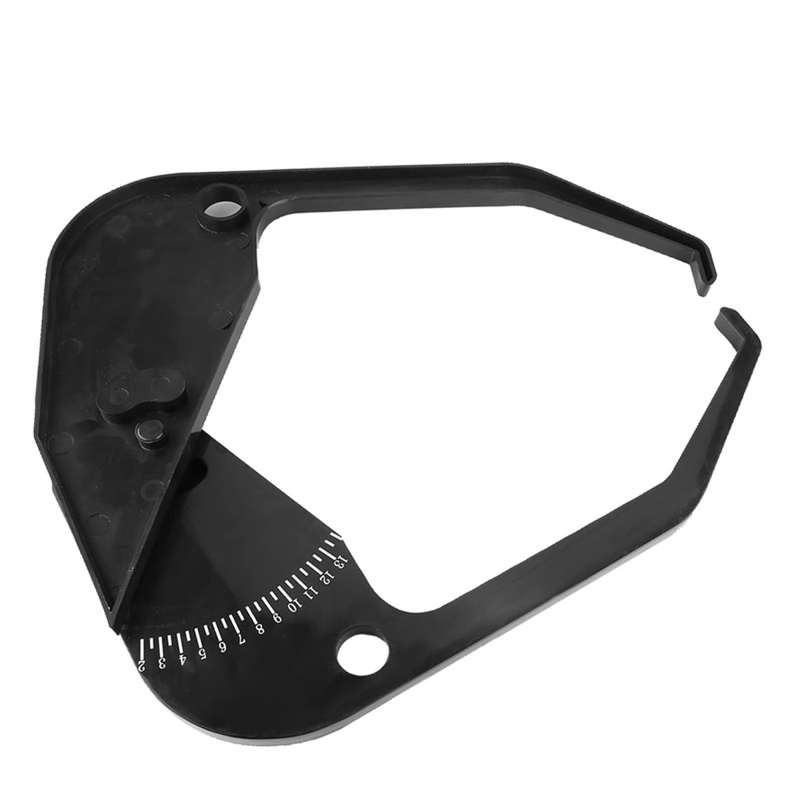 Étrier de Pneu ABS en Plastique Voiture équilibreur de Roue étrier Largeur de Jante Outil de Mesure échelle de Pneu, Outils d'atelier,équilibre à quatre roues