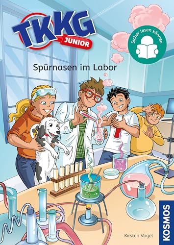 TKKG Junior, 3, Spürnasen im Labor: Sicher lesen können - Kinderbuch ab 7 Jahren - spannender Kinderkrimi mit TKKG