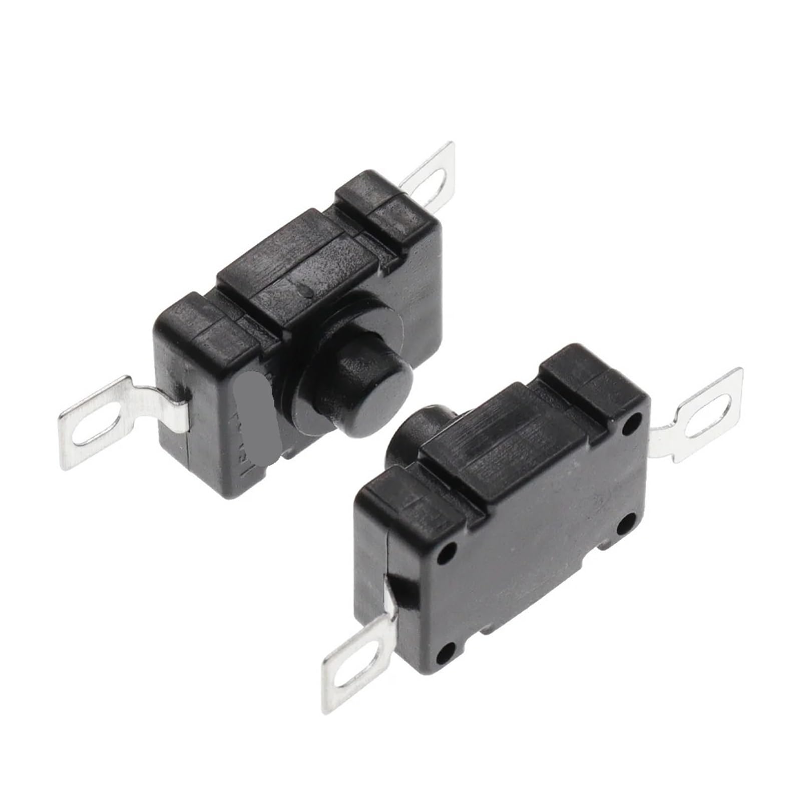 Interruptor autoblocante KAN-28 de 1,5A y 250V para proyectos electrónicos 10 unidades